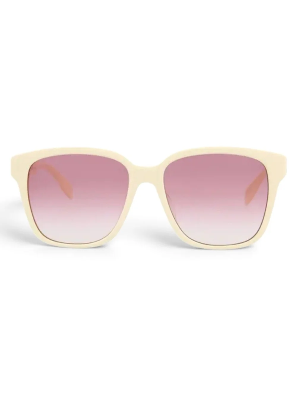 Alexander McQueen Square-Frame Acetate Sunglasses EUC